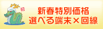 新春特別企画 選べるタブレット×選べる回線