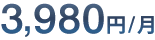 3,980円/月